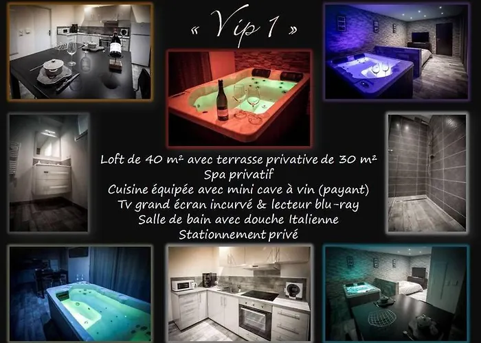 Vip 1 Loft Avec Spa Privatif A 10 Min De Dijon